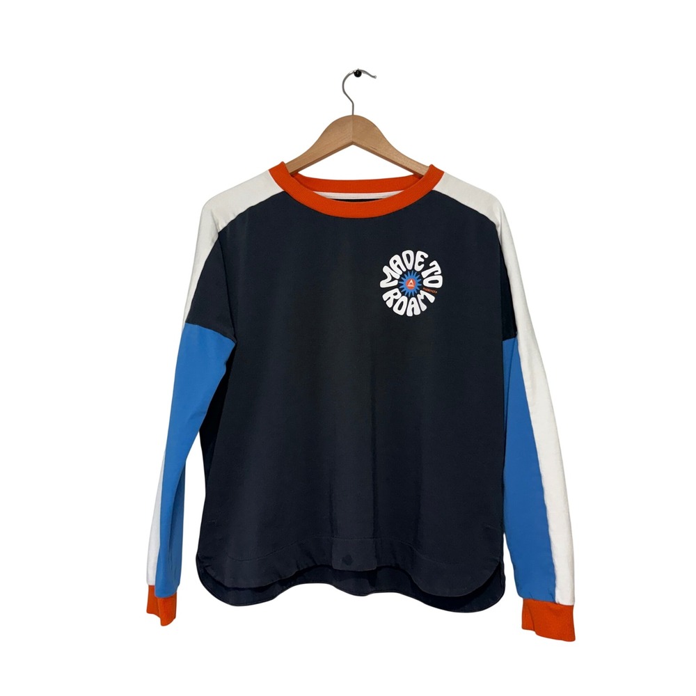 Passenger Made To Roam Colorblock Organic Cotton Long Sleeve‎ Top